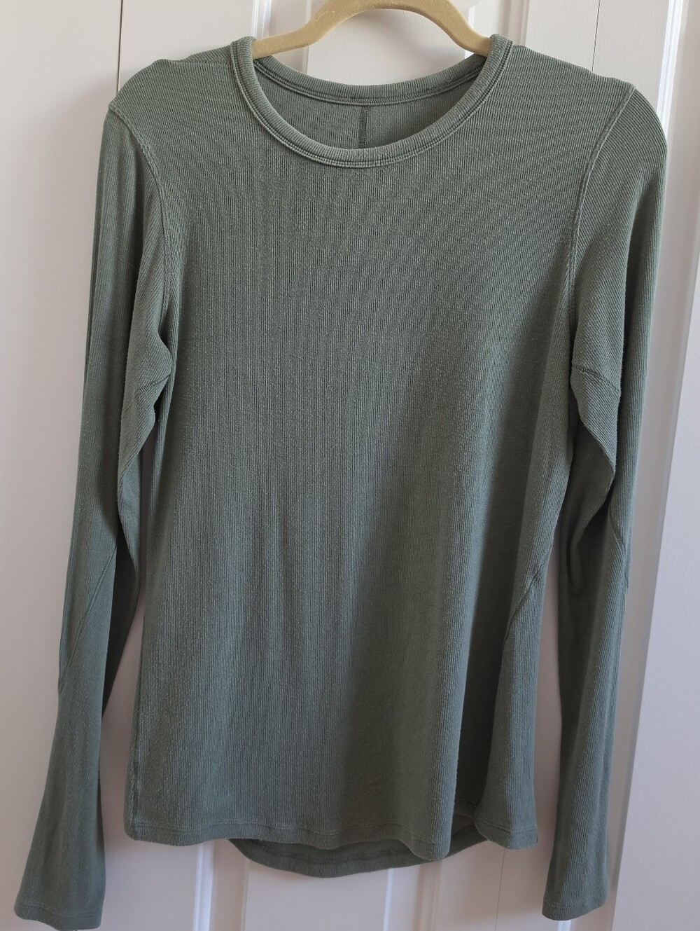 lululemon Hold Tight Long Sleeve Top Green
